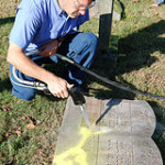 Cleaning Headstones in Seaforth